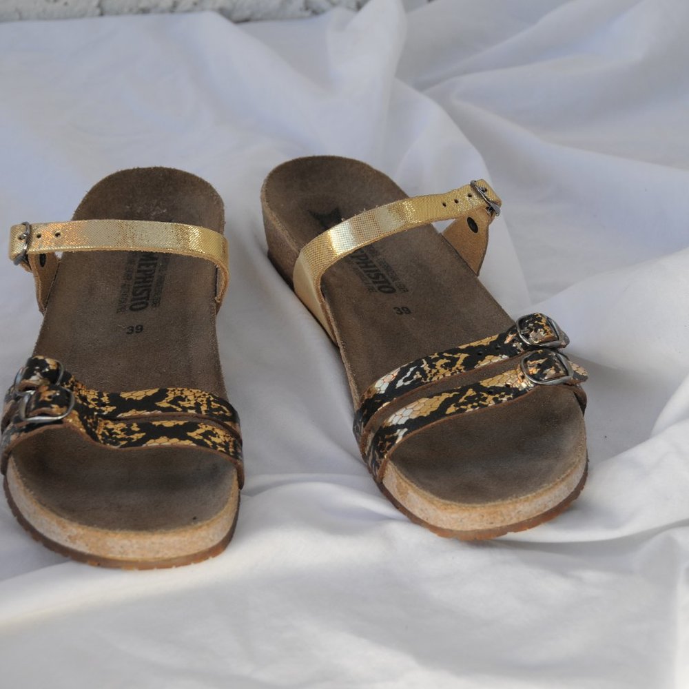 Excellent ECU Mephisto  Genuine Leather Sandals